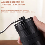 Moedor de Café Manual Profissional em Aço Inoxidável - Casa Terroir