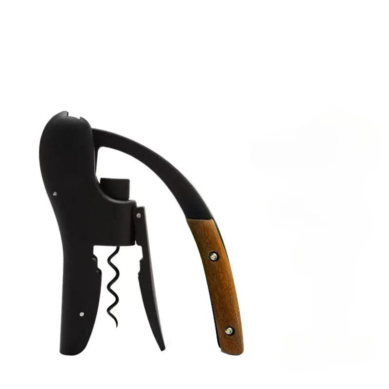 Cabeça De Ganso Abridor De Garrafa De Vinho Tinto com Cabo De Madeira, Conjunto Em Forma De Coelho Doméstico