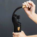 Cabeça De Ganso Abridor De Garrafa De Vinho Tinto com Cabo De Madeira, Conjunto Em Forma De Coelho Doméstico