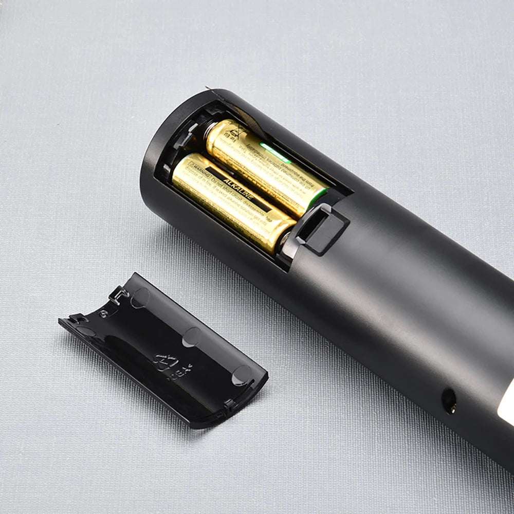 Abridor de Vinho Elétrico (Pilhas) com Acessórios Completo