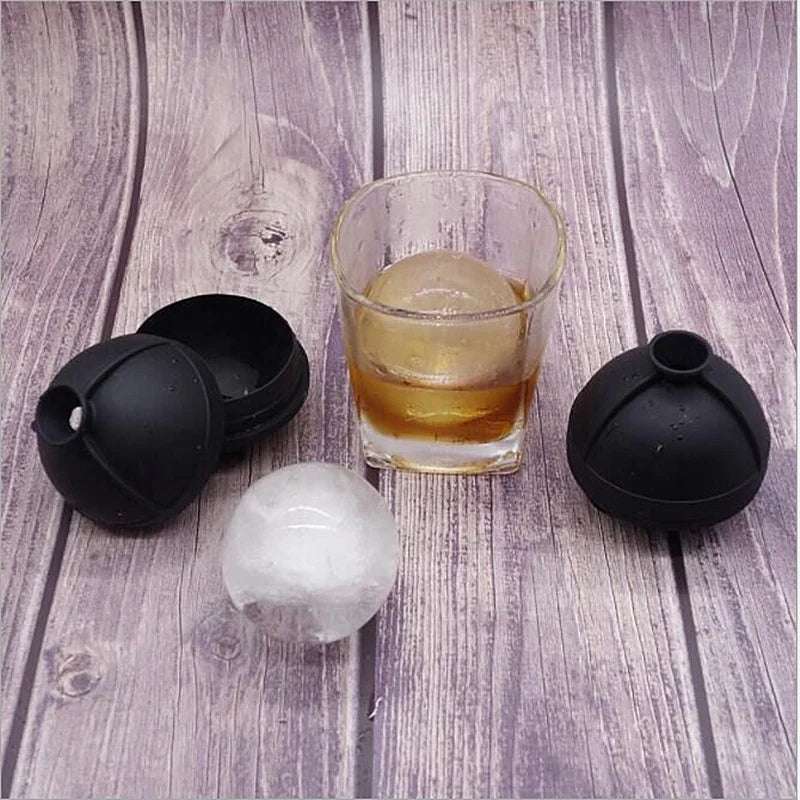 Molde de Esfera de Gelo 6cm para Bebidas e Coquetéis