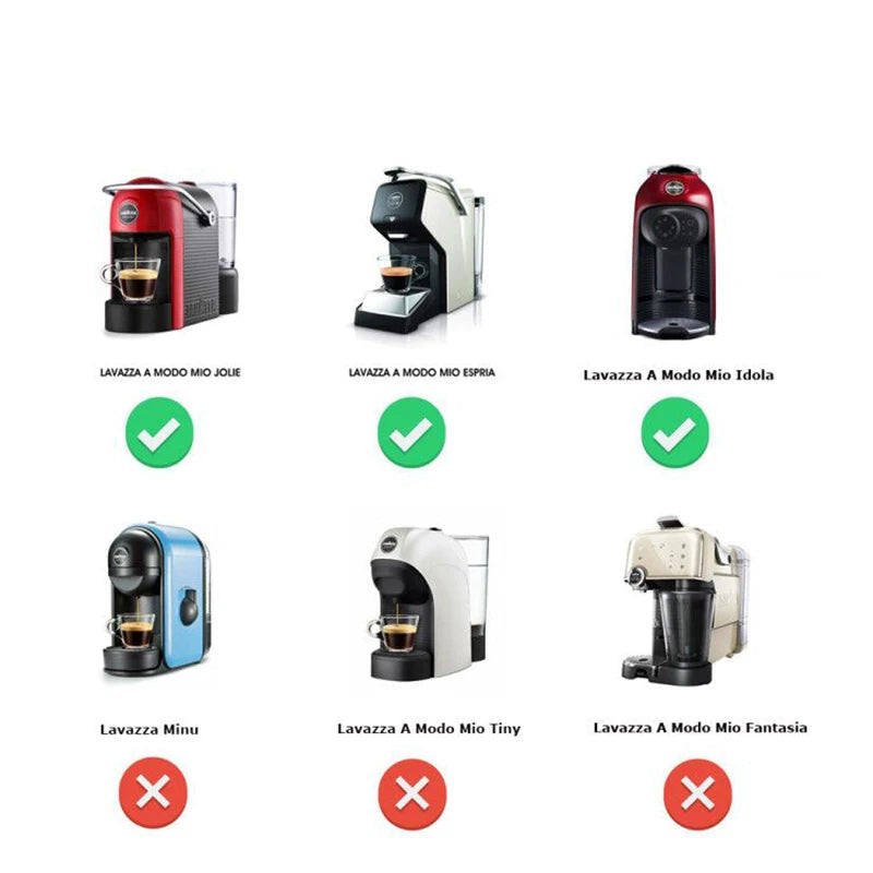 Reutilizáveis Filtros De Café De Aço Inoxidável, Filtros De Café para K-fee Tchibo Cafissimo, Máquina De Café, Recarregáveis Cafe Cápsula Pod Tamper