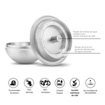 ICafilas-Reutilizáveis Vertuo Café Cápsula para Nespresso, Aço Inoxidável, Máquina de Café Vertuoline, G1