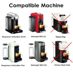 ICafilas-Reutilizáveis Vertuo Café Cápsula para Nespresso, Aço Inoxidável, Máquina de Café Vertuoline, G1