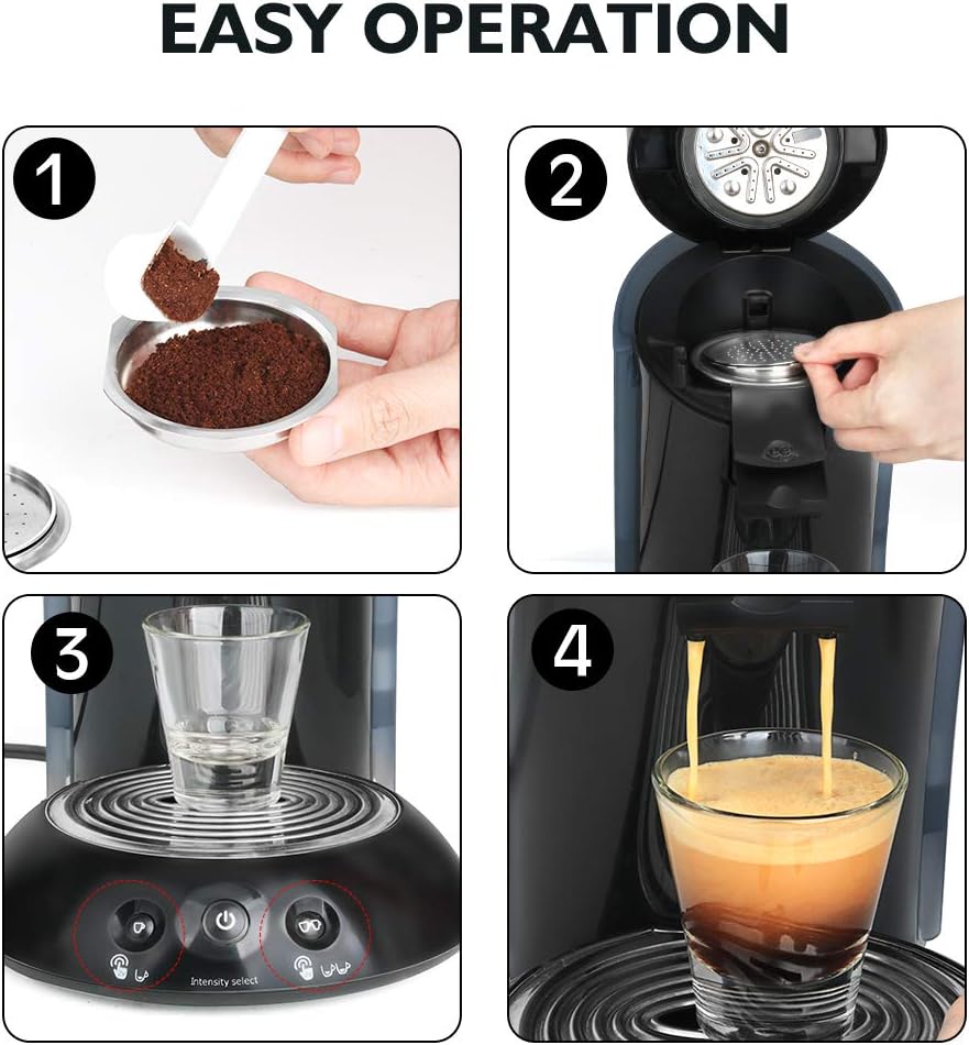 Cápsula Reutilizável de Aço Inoxidável para Café Senseo - Casa Terroir