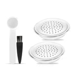 ICafilas-Cápsula Reutilizável Café para Senseo, Filtro de Aço Stianless, Espresso Compatível com Máquina Philips