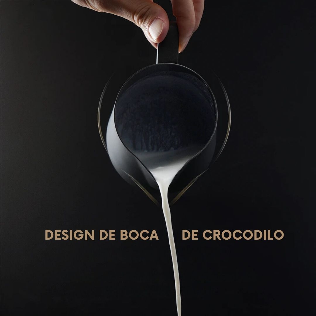 304 aço inoxidável leite espumante panela a vapor, copo expresso, café arte, latte arte