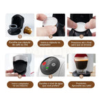 Adaptador café reutilizável para cápsula Genio S, Dolce Gusto, Piccolo Machine Acessórios