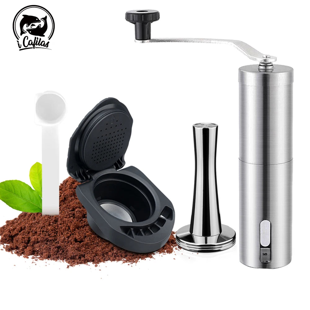 ICafilas-Adaptador Cápsula Reutilizável, Acessórios Máquina Café, Dolce Gusto, Genio S Piccolo