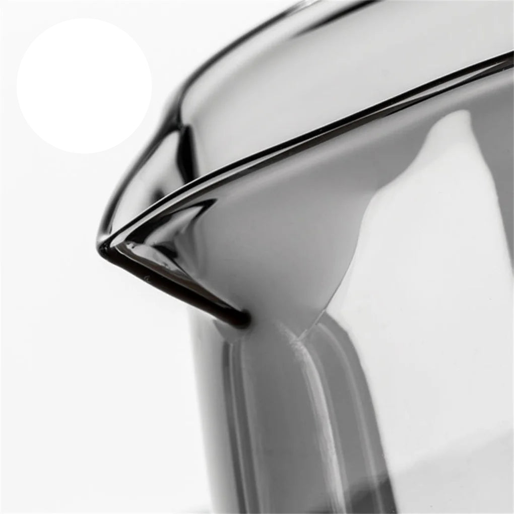 Servidor de café de vidro 600ml, reutilizável, chá gelado, bebida, gotejamento, pote de acampamento doméstico, acessórios para bebidas