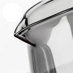 Servidor de café de vidro 600ml, reutilizável, chá gelado, bebida, gotejamento, pote de acampamento doméstico, acessórios para bebidas