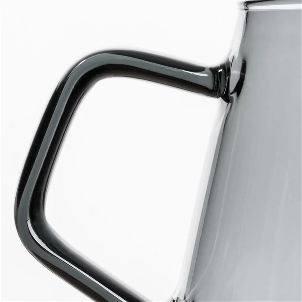 Servidor de café de vidro 600ml, reutilizável, chá gelado, bebida, gotejamento, pote de acampamento doméstico, acessórios para bebidas