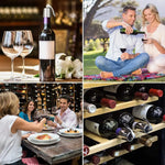 Aço inoxidável Konco-Rolha De Garrafa De Vinho, selador a vácuo reutilizável, Silicone Plug para Retain Wine Freshnes