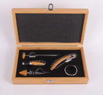 Conjunto Abridor De Garrafa De Vinho, Ferramenta De Vinho Tinto, Caixa De Bambu E Madeira, Gadgets De Cozinha, Acessórios Presente