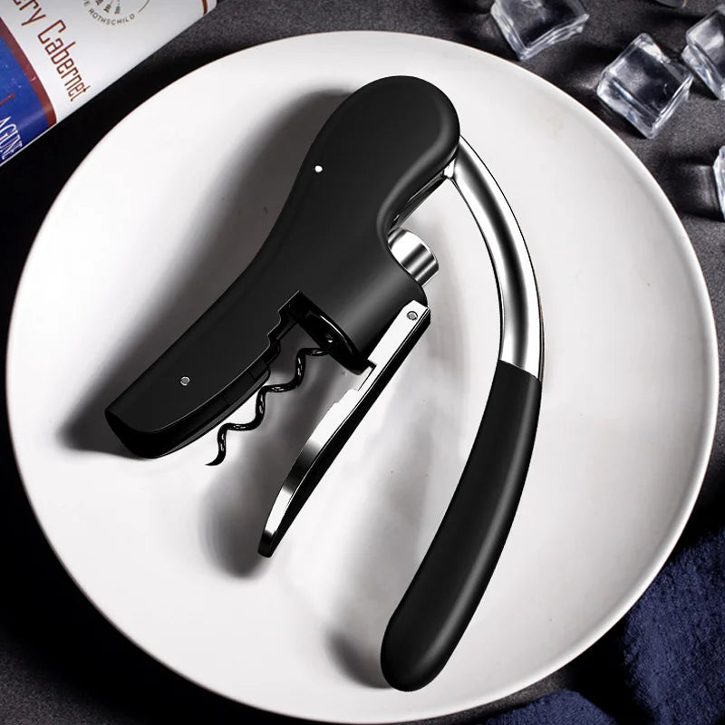 Abridor De Garrafa De Vinho De Aço Inoxidável, Manual Saca-rolhas, Alavanca De Vinho Forte, Abridor De Screwpull, Coelho-Estilo, Melhor