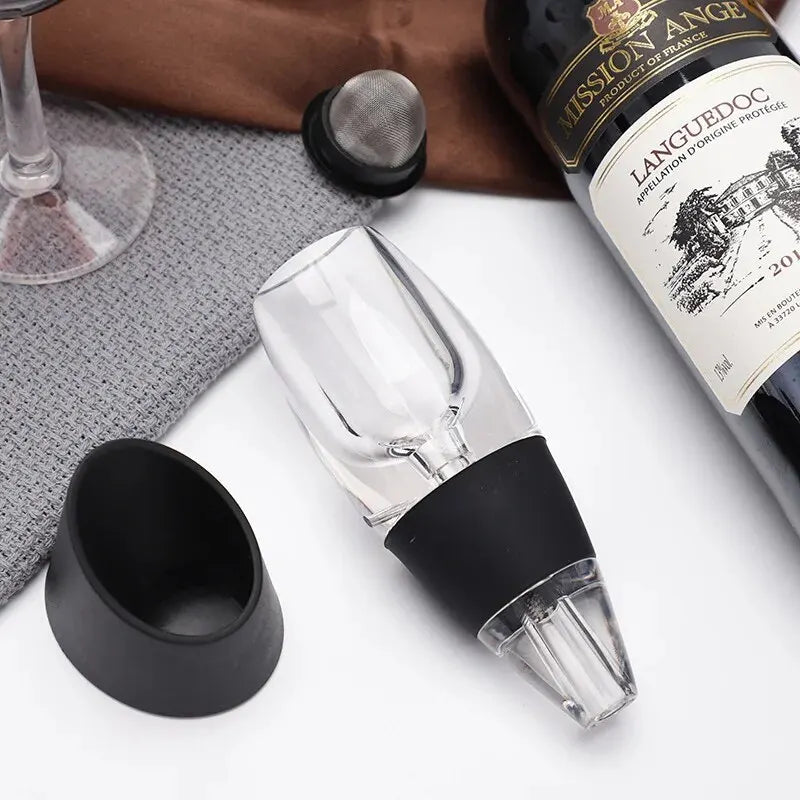 '-dispensador de vino con filtro de decantador rápido creativo, dispensador de vino tinto para el hogar, juego de vino tinto para Bar y fiesta