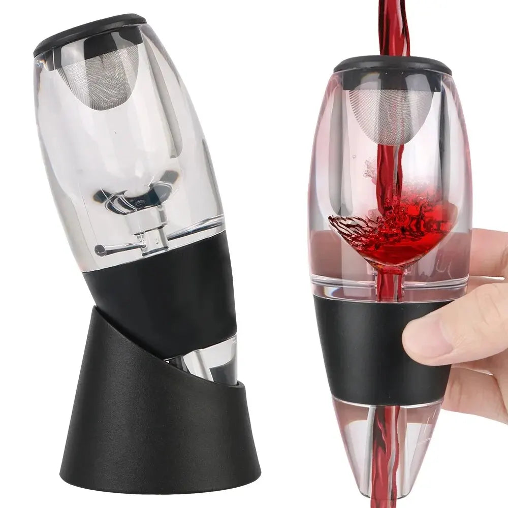 '-dispensador de vino con filtro de decantador rápido creativo, dispensador de vino tinto para el hogar, juego de vino tinto para Bar y fiesta