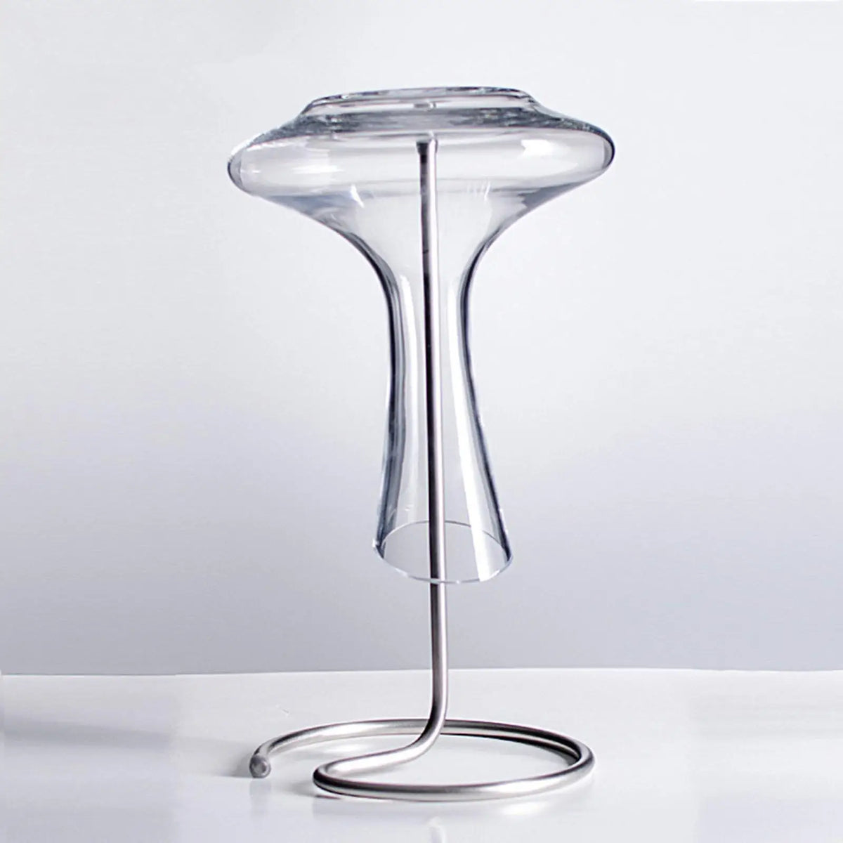 Vinho Decanter Secagem Suporte, Garrafa Cup Dryer Rack, Suporte de aço durável, apto para café, bancada, sala de jantar, desktop, cozinha, presente