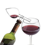 Portátil e rápido decantação e enchimento do dispositivo para garrafas de vinho tinto, novo vidro decantação dispositivo