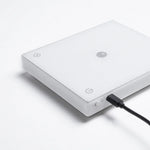 Timemore-Mini Balança de Cozinha Digital com USB, Espelho Preto, Basic Up, Café, Comida, Tempo, Peso Leve, Loja, Novo