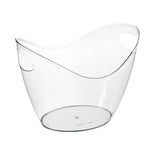 Cubo De Gelo Transparente Balde De Armazenamento, Balde De Vinho De Cerveja, Balde De Champanhe, Refrigerador De Cerveja, Recipiente De Champanhe