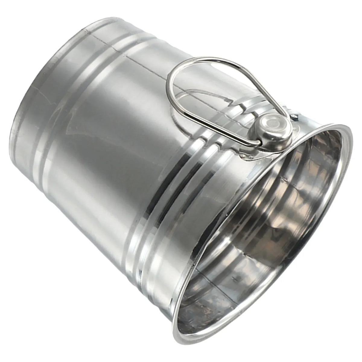 Balde De Gelo Portátil De Aço Inoxidável, Recipiente De Gelo Ao Ar Livre, Vinho e Cerveja Refrigerador, Ice Tong para Festa, Cubo De Gelo Titular, 1.5L