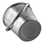 Balde De Gelo Portátil De Aço Inoxidável, Recipiente De Gelo Ao Ar Livre, Vinho e Cerveja Refrigerador, Ice Tong para Festa, Cubo De Gelo Titular, 1.5L