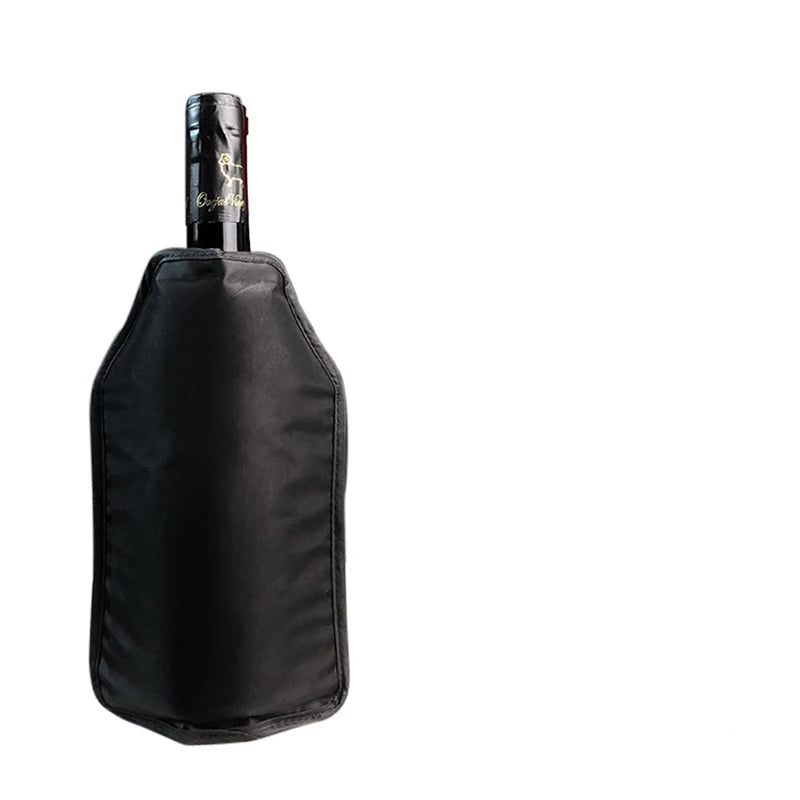 Reutilizáveis Wine Coolers e Sacos de Gelo, Cerveja Champagne Cooler Ferramenta com Gel Elástico, Longo Tempo de Refrigeração, Dinner Party Picnic Bag