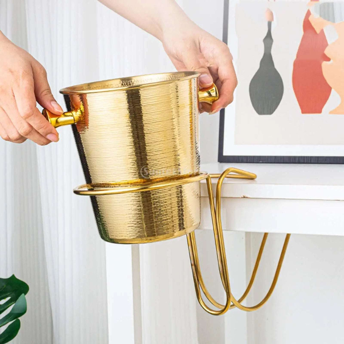 Desktop Ice Bucket Stand, Cooler Stand, Beerbarrel Rack, Wine Bucket, Outdoor, Cocktail Parties, Cooking Household, Viagem