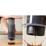 Máquina de café expresso, Papel de filtro, Portable Cafe French Press, CafeCoffee Pot para AeroPress, Barista Tool