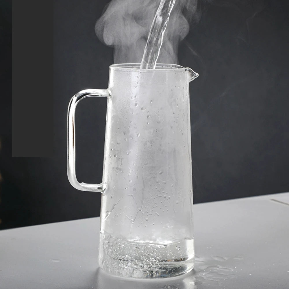 Cold Brew Iced Coffee Maker, Infusor hermético de chá, Jarra De Vidro Com Filtro De Aço Inoxidável Removível, 1L 1.4L 2L