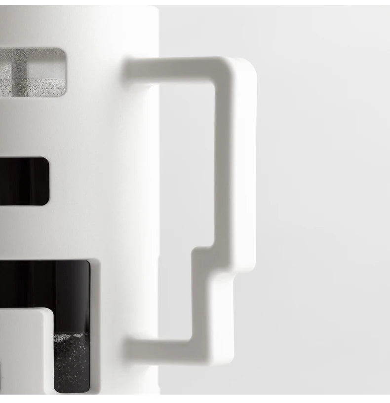 CAFEDE KONAPrensa Francesa para Café e Chá, Cafeteira com Bule de Vidro, Malha de Alta Densidade, Aço Inoxidável, Resistente ao Calor, Cafede Kona