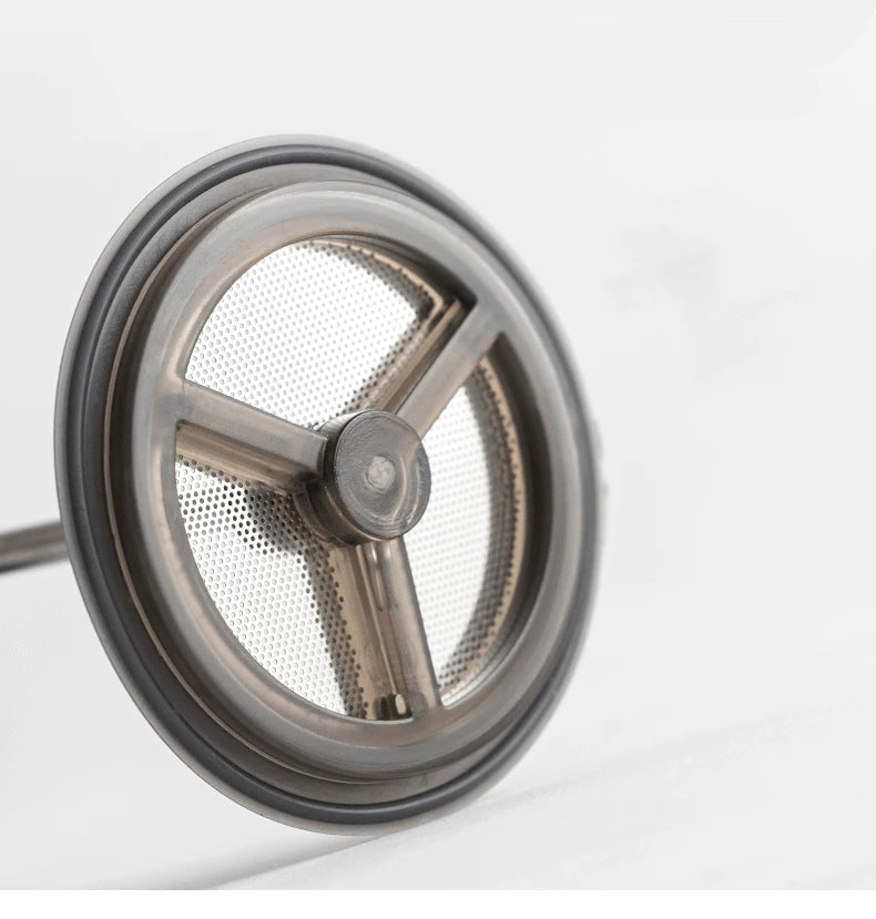 CAFEDE KONAPrensa Francesa para Café e Chá, Cafeteira com Bule de Vidro, Malha de Alta Densidade, Aço Inoxidável, Resistente ao Calor, Cafede Kona