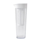 Máquina de infusão fria, Chaleira, Jarro de água, Fazendo café gelado, Chá de frutas de limonada para geladeira, 1.1L, Verão