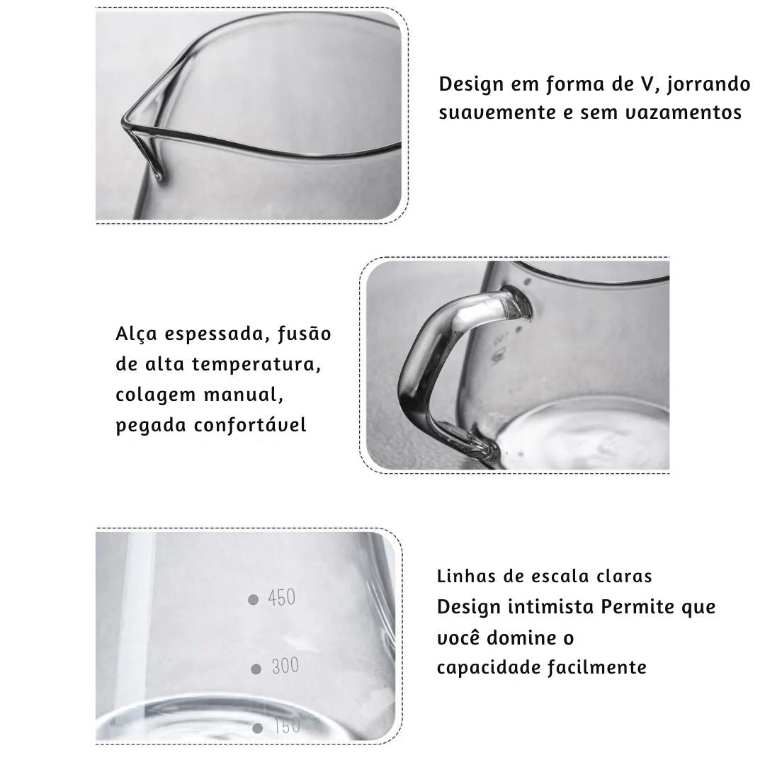 Despeje Sobre Conjunto De Cafeteira, Garrafa De Vidro Com Filtro, Gotejamento Cafeteira para Casa ou Escritório, 600ml, 300ml