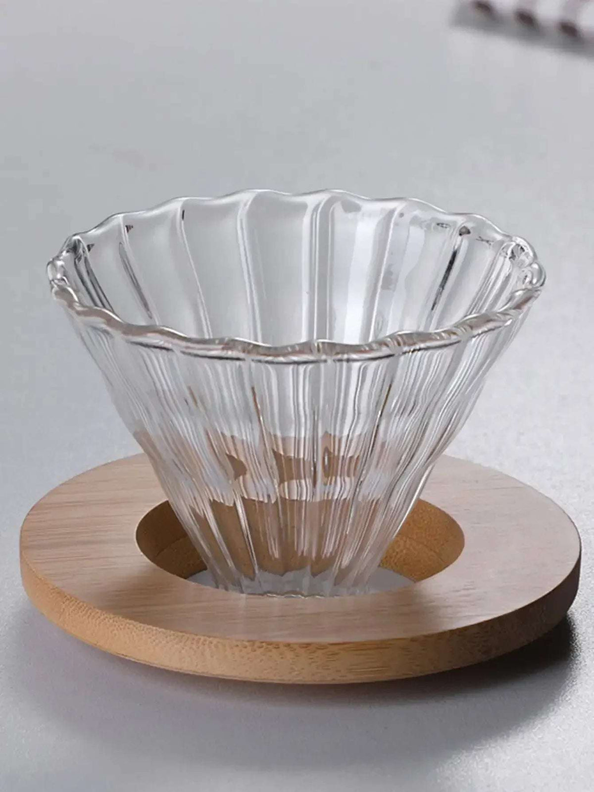 Despeje Sobre Conjunto De Cafeteira, Garrafa De Vidro Com Filtro, Gotejamento Cafeteira para Casa ou Escritório, 600ml, 300ml