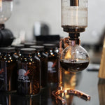 Cafeteira De Sifão De Vidro Conjunto De Pote De Compartilhamento, Home Cafe Brewing Potes