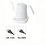 Chaleira Elétrica Gooseneck, Cafeteira, Bule Inteligente, Controle de Temperatura, Aquecimento Rápido, 800ml, 1000W, 110V, 220V