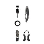 Abridor De Vinho Conjunto De Ferramentas Com Garçons Saca-rolhas, Garrafa Kit De Abertura, Deluxe Acessórios, Presente, 5 Pcs