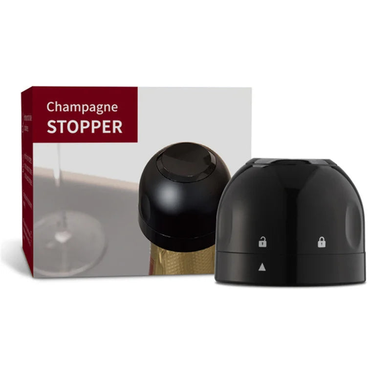 Vinho Aerador Pourer Set, 4 Peças Pressão Abridor De Garrafas, Vinho Despeje Bico, Rolhas Abridor De Garrafas, Rolha De Vinho