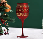 Vidro do vinho tinto, cálice colorido, cerveja home, 1 parte