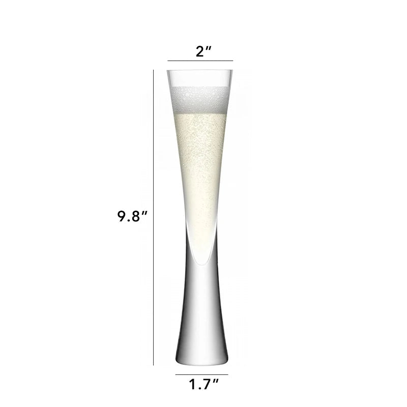 Copos de champanhe sem alças, copos transparentes com glitter, bolha de vinho, tulipa, coquetel para bar, festa, presente, casamento, copos de vinho espumantes