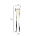 Copos de champanhe sem alças, copos transparentes com glitter, bolha de vinho, tulipa, coquetel para bar, festa, presente, casamento, copos de vinho espumantes