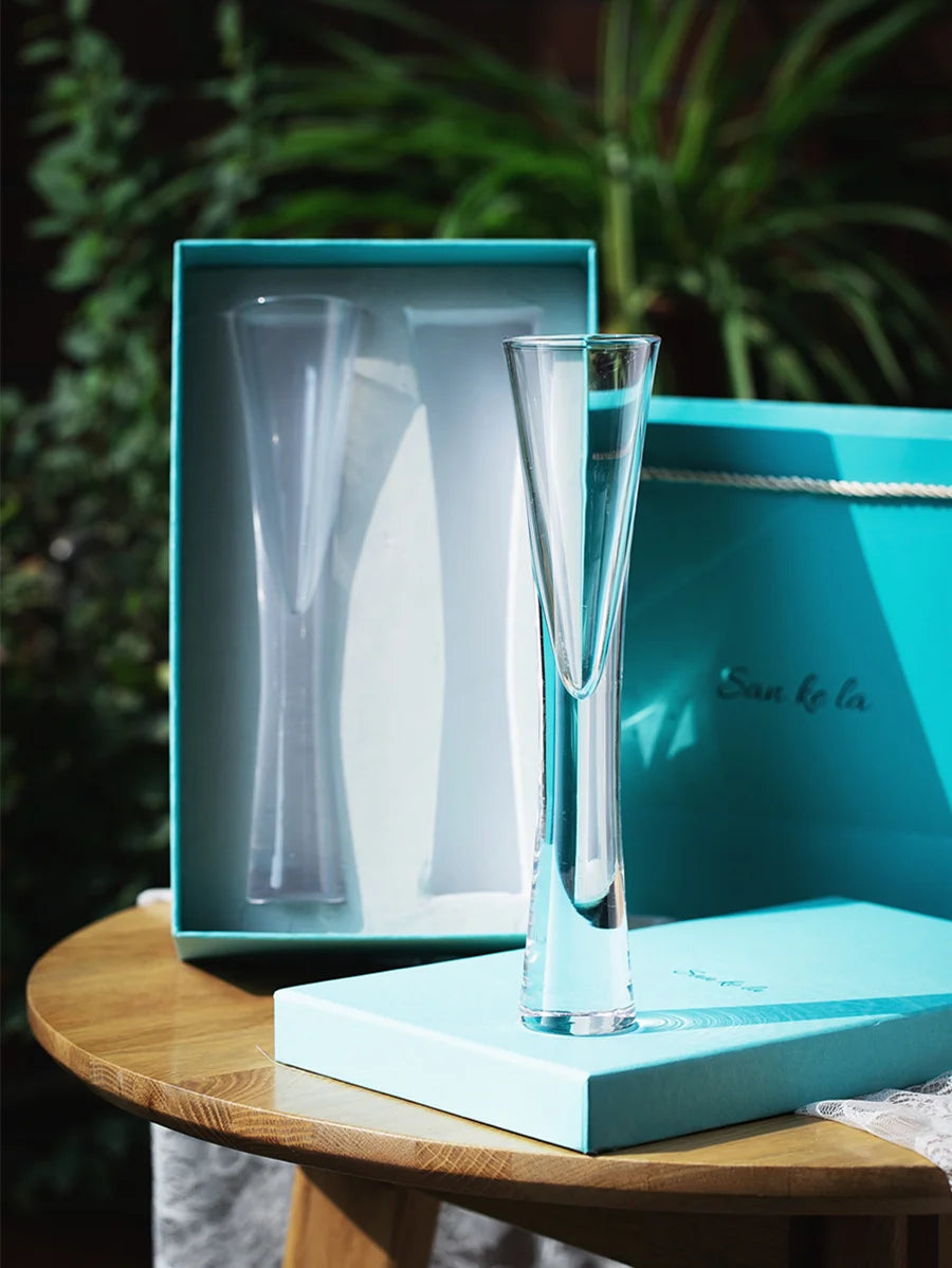 Copos de champanhe sem alças, copos transparentes com glitter, bolha de vinho, tulipa, coquetel para bar, festa, presente, casamento, copos de vinho espumantes