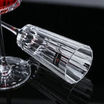 Cristal De Ondulação Transparente, Óculos De Champanhe Nórdicos, Cálice Doméstico, Copo De Vinho Tinto, Copo De Casamento, Presentes De Natal