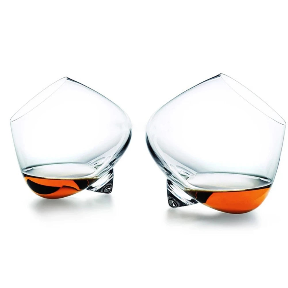 Copos de Vinho Stemless, Copos para Vinho Tinto ou Branco, Spinning Aerating Glasses para Whisky Champagne Cocktail e Cocktail