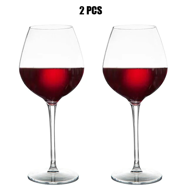 MICHLEY-Copo de vinho plástico Tritan inquebrável, Piquenique Set, Reutilizável, Luxo para Festa, Térmicas, Exterior, Máquina de lavar louça, Vidro, 2 Pcs, 4 Pcs, 6Pcs