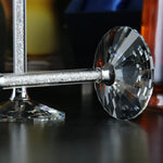 Vidro De Vinho De Casamento Criativo, Copo Único, Flautas De Champanhe, Presente De Festa Cristalina, Vidro De Brinde, Cálice De Cristal Aniversário