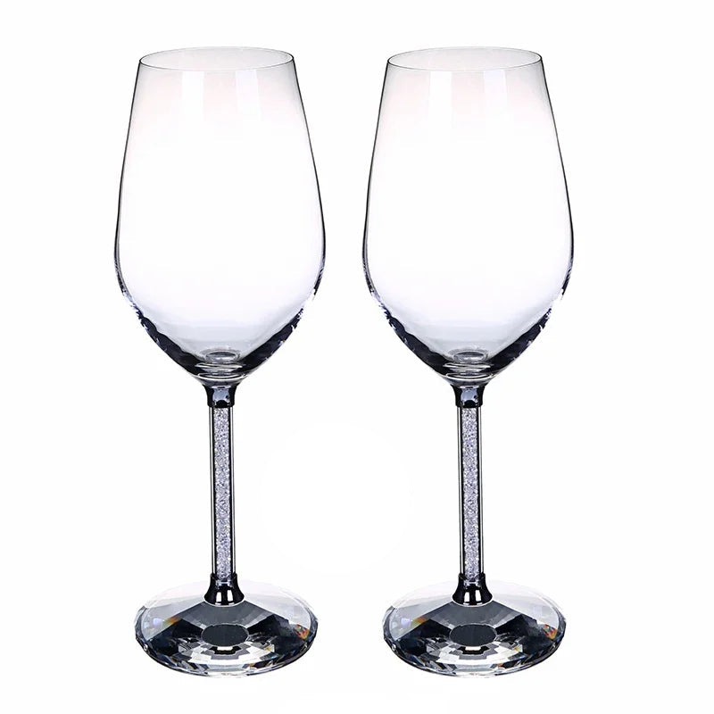 Vidro De Vinho De Casamento Criativo, Copo Único, Flautas De Champanhe, Presente De Festa Cristalina, Vidro De Brinde, Cálice De Cristal Aniversário