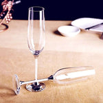 Vidro De Vinho De Casamento Criativo, Copo Único, Flautas De Champanhe, Presente De Festa Cristalina, Vidro De Brinde, Cálice De Cristal Aniversário